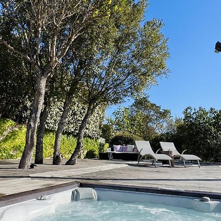 F2 avec jacuzzi, pétanque, à 3 min mer, dans grande propriété Porticcio  Exterior foto